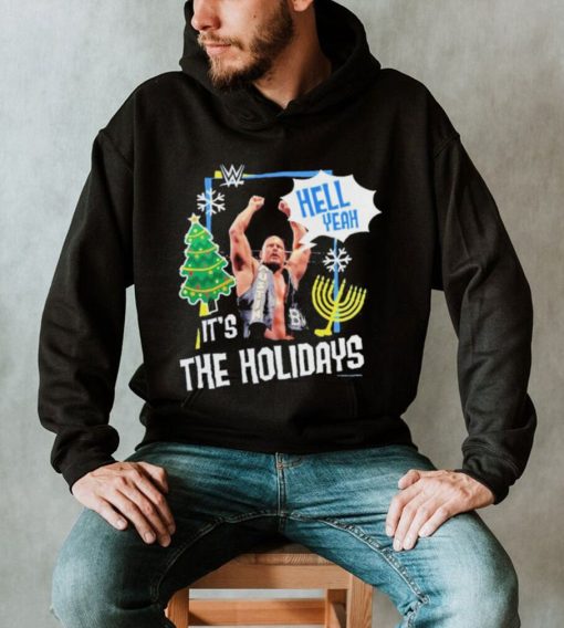 WWE Stone Cold Steve Austin Hell Yeah It’s The Holidays Christmas Shirt