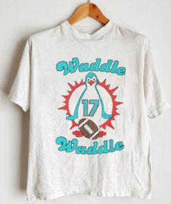 Waddle Waddle 17 Miami Dolphin T Shirt