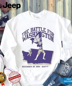 Washington Huskies the battle for Washington DAWG Territory shirt