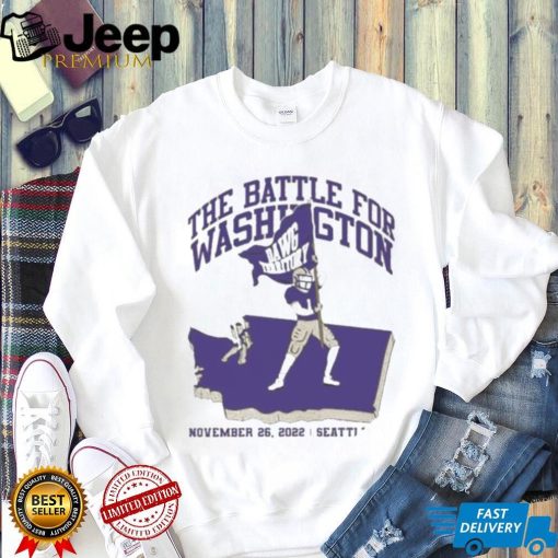 Washington Huskies the battle for Washington DAWG Territory shirt