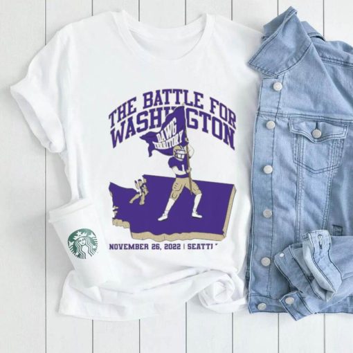 Washington Huskies the battle for Washington DAWG Territory shirt