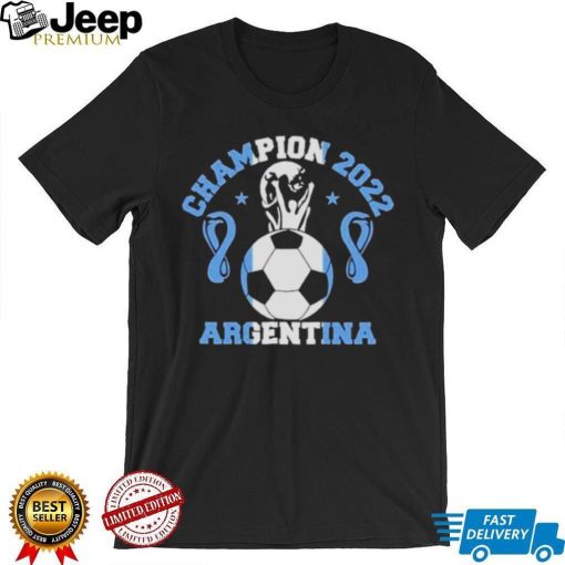 We Are The Champions, Fifa World Cup Qatar 2022 Vintage Shirt