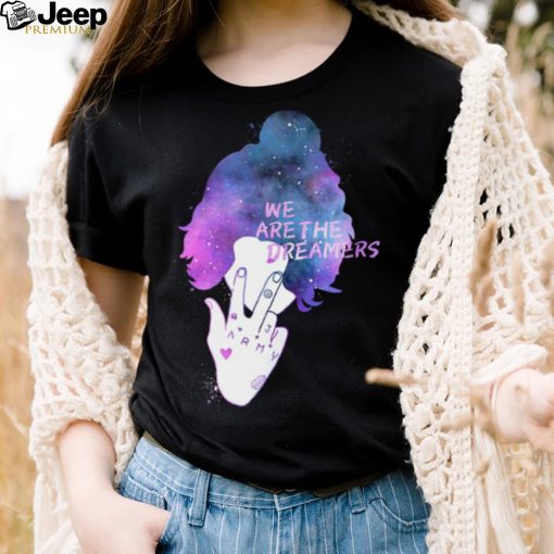 We Are The Dreamers Bts Jung Kook Galaxy shirt