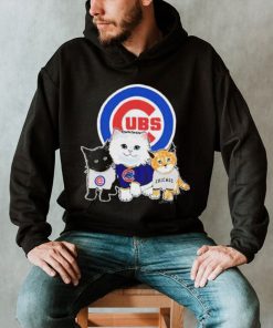 We Love Wrigley Chicago Cubs Baseball Fans And Cat Lovers Funny shirt