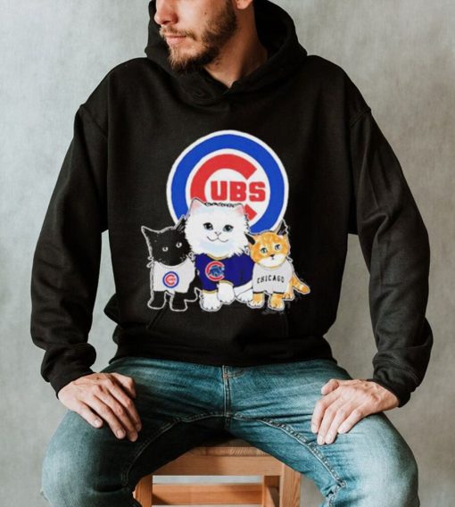 We Love Wrigley Chicago Cubs Baseball Fans And Cat Lovers Funny shirt