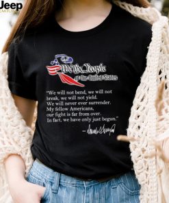 We The People Trump 2024 Red Wave Midterms 2022 Red Eagle Shirt