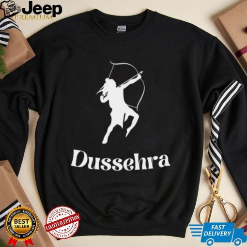 White Design Dussehra Arrow Unisex Sweatshirt