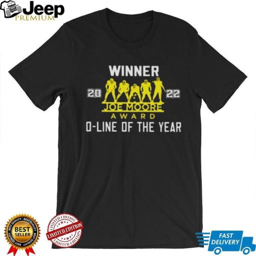 Winner joe moore award 2022 o line of the year shirt