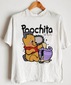 Winnie the Pooh X Pochita Poochita cartoon shirt