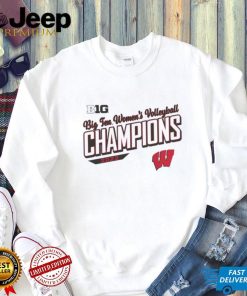 Wisconsin Badgers 2022 Big 10 Women’s Volleyball Regular Season Champions T Shirt