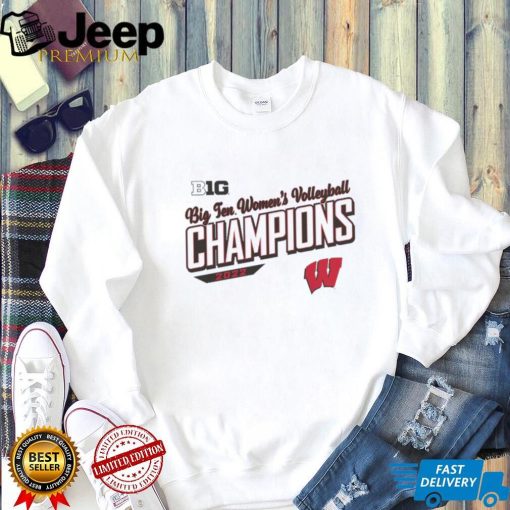 Wisconsin Badgers 2022 Big 10 Women’s Volleyball Regular Season Champions T Shirt