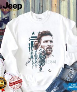World Cup 2022 Lionel Messi Aesthetic Argentina Player Shirt