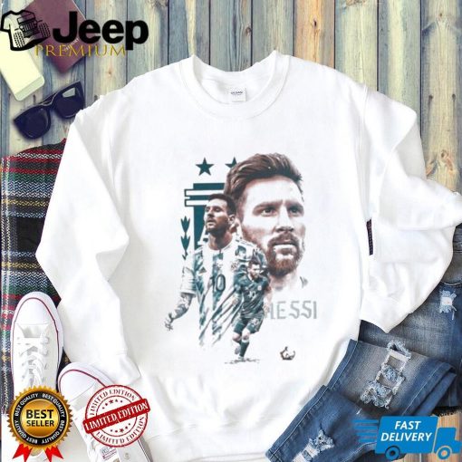 World Cup 2022 Lionel Messi Aesthetic Argentina Player Shirt