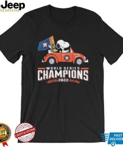 World Series Champions 2022 Snoopy And Woodstocks Houston Astros Shirt