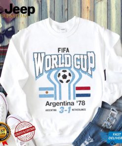 World cup finals Argentina 78 shirt