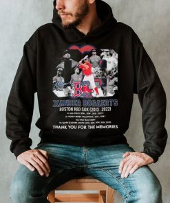 Xander Bogaerts Boston Red Sox 2013 – 2022 Thank You For The Memories Shirt