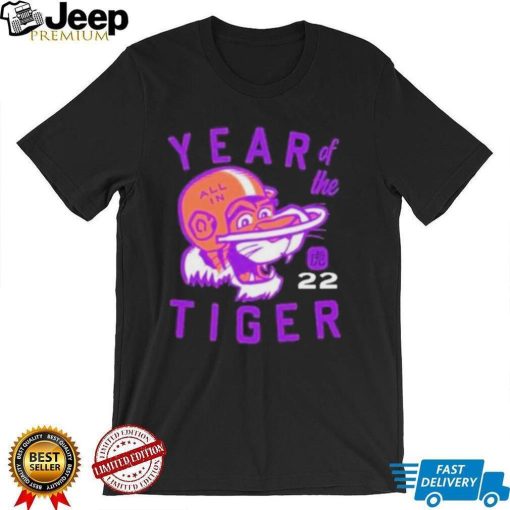 Year of the tiger 2022 clemson tigers shirt