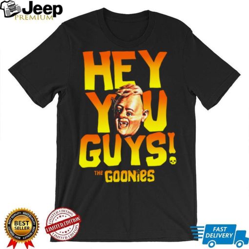 Yellow Design The Gonies Hey You Guys shirt