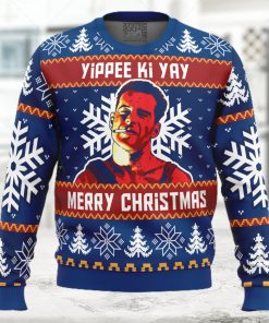 Yippee Ki Yay Die Hard Ugly Christmas Sweater