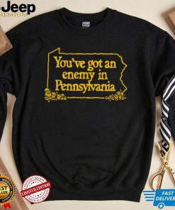 You’ve Got An Enemy In Pennsylvania Ghost Bongo Merch Pa Enemy T Shirt