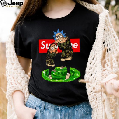 Supreme rick and morty shirt