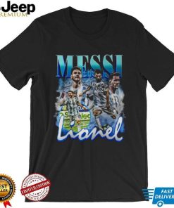 Lionel Messi Legends & Goats Qatar World Cup 2022 Champion T Shirt