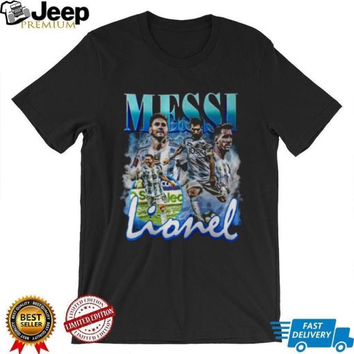 Lionel Messi Legends & Goats Qatar World Cup 2022 Champion T Shirt