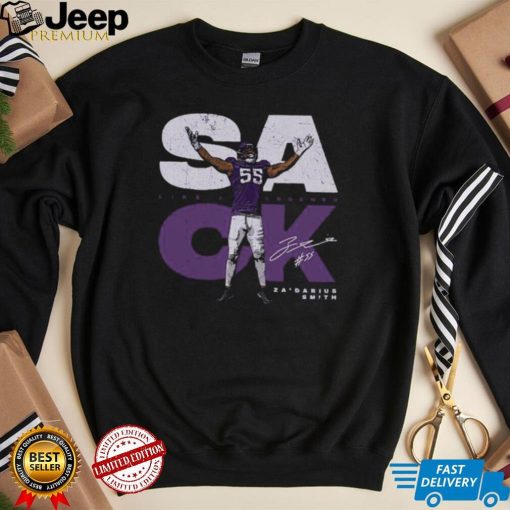 Za’Darius Smith Minnesota Vikings Sack Celebration Signature Shirt