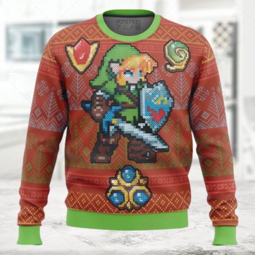 Zelda Link Gems Ugly Christmas Sweater