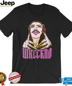 Wreckno cartoon wreckno merch wreckno butterfly beanie Tee