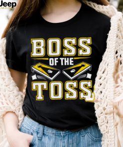 boss of the toss cornhole shirt