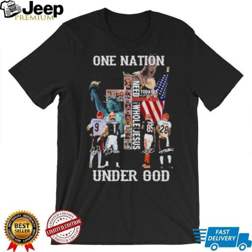 One Nation Under God Cincinnati Bengals 2022 Shirt