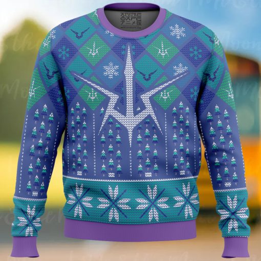 Symbol Lelouch Code Geass Ugly Christmas Sweater