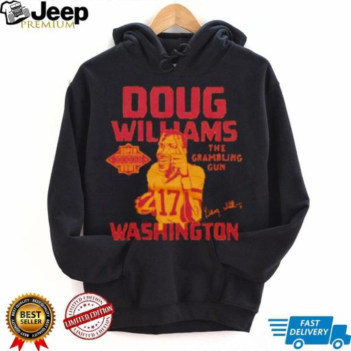 doug Williams Washington super XXII bowl signature shirt