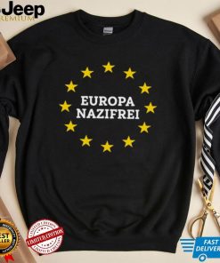 Europa Nazifrei stars shirt