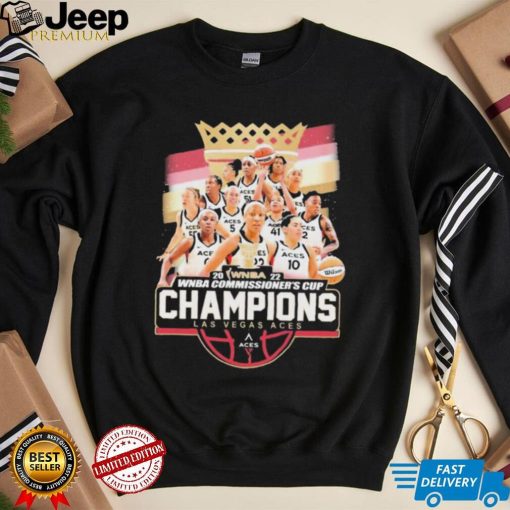 The Commissioner’s Cup 2022 WNBA Champions Las Vegas Aces Shirt