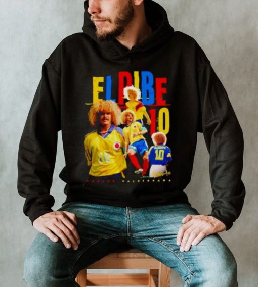 el Pibe Carlos Valderrama soccer shirt