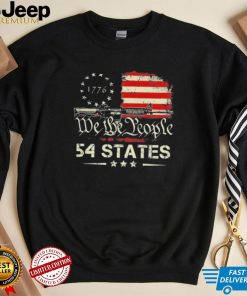 We The People 54 States American Flag Shirt