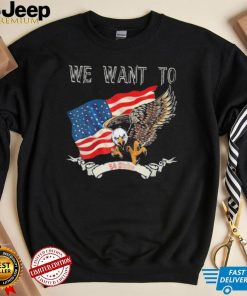 We Went To 54 States Eagles flag America President Biden T Shirt