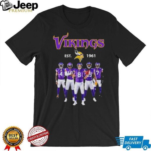 Minnesota Vikings Est 1961 champions 2022 shirt