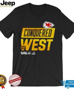 kansas City Chiefs conquered the West 2022 AFC West division champions shirt