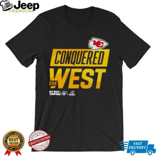 kansas City Chiefs conquered the West 2022 AFC West division champions shirt