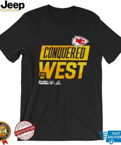 kansas City Chiefs conquered the West 2022 AFC West division champions shirt