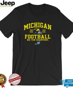 Mden university of michigan football 2022 big ten champions shirt