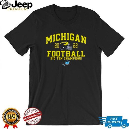 Mden university of michigan football 2022 big ten champions shirt