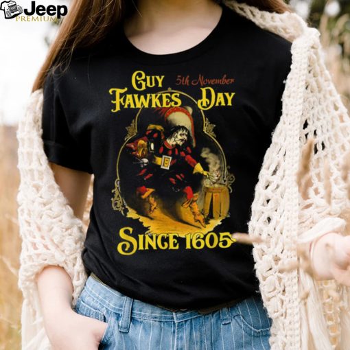 Guy Fawkes Day Bonfire Night 5th November Gunpowder Plot T Shirt