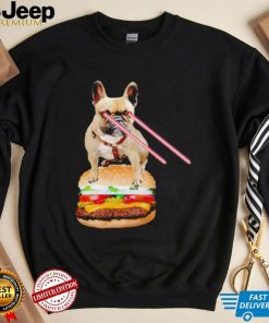 Laser Bulldog Hamburger shirt