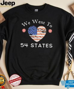 President Biden We’ve Been To 54 States Shirt