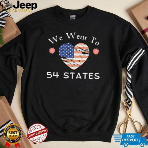 President Biden We’ve Been To 54 States Shirt