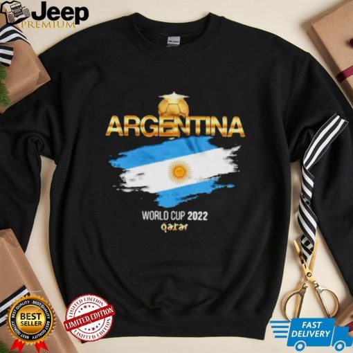 World Cup 2022 Argentina Champions Shirt